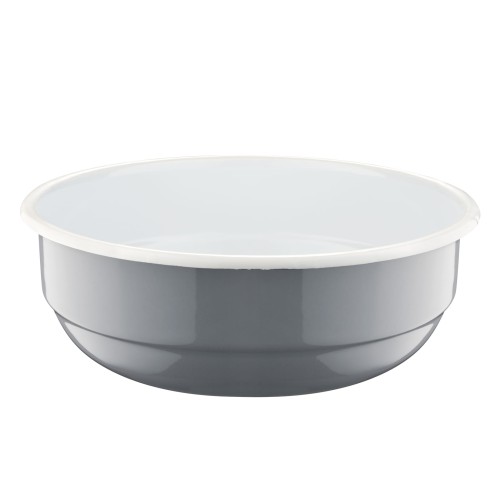 emaliowana miska_szara