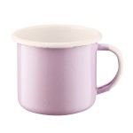 Kubek emaliowany - poj. 0,35 l - różowy