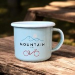 Kubek  "Mountain Bike" - 0,35 l - miętowy