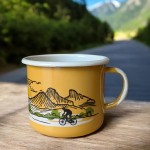 Kubek górski  - 0,5 l - żółty