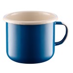 Garnuszek emaliowany - poj. 1,1 l - niebieski