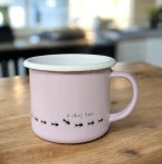 Kubek z niekonformistyczną mrówką - 0,35 l - różowy