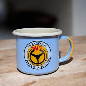 Kubek PKS  - 0,35 l - jasnoniebieski  