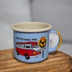 Kubek  "Przystanek PRL" - 0,35 l - jasnoniebieski