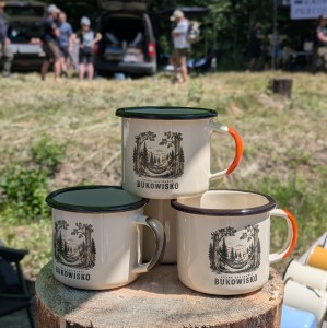 Kubek Bukowisko -  0,35 l - kremowy