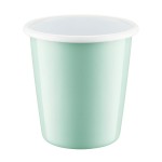 Kubek stożkowy bez ucha - poj. 0,4 l - miętowy