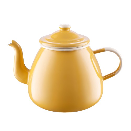 Imbryk na herbatę - poj. 1,4 litra - żółty