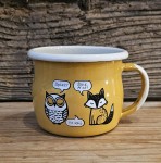 Kubek "Śpisz?" - 0,35 l - żółty