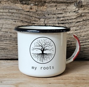 Kubek "My roots" - 0,35 l - kremowy